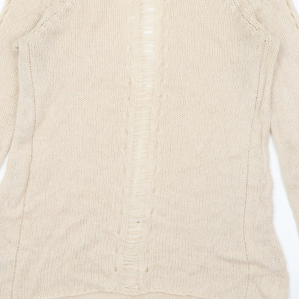Topshop Womens Pink Pullover Jumper Size 8