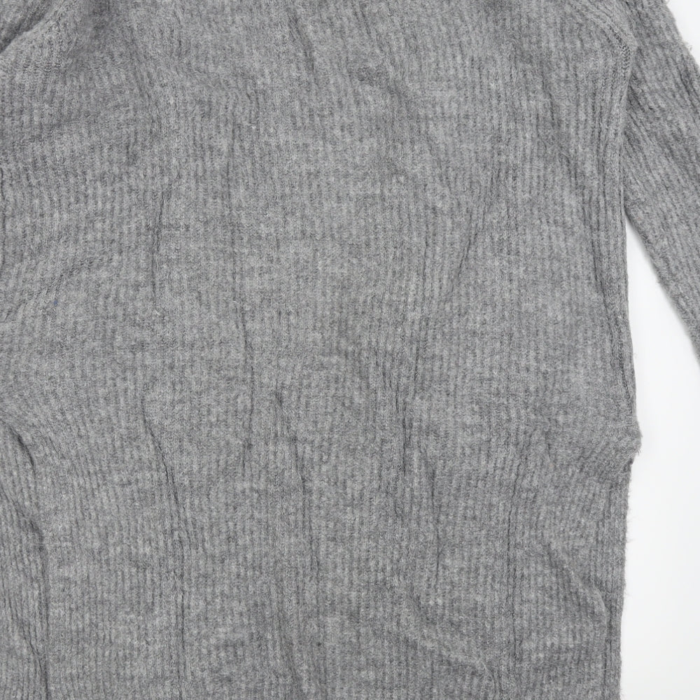 Primark Womens Grey Cardigan Jumper Size 10