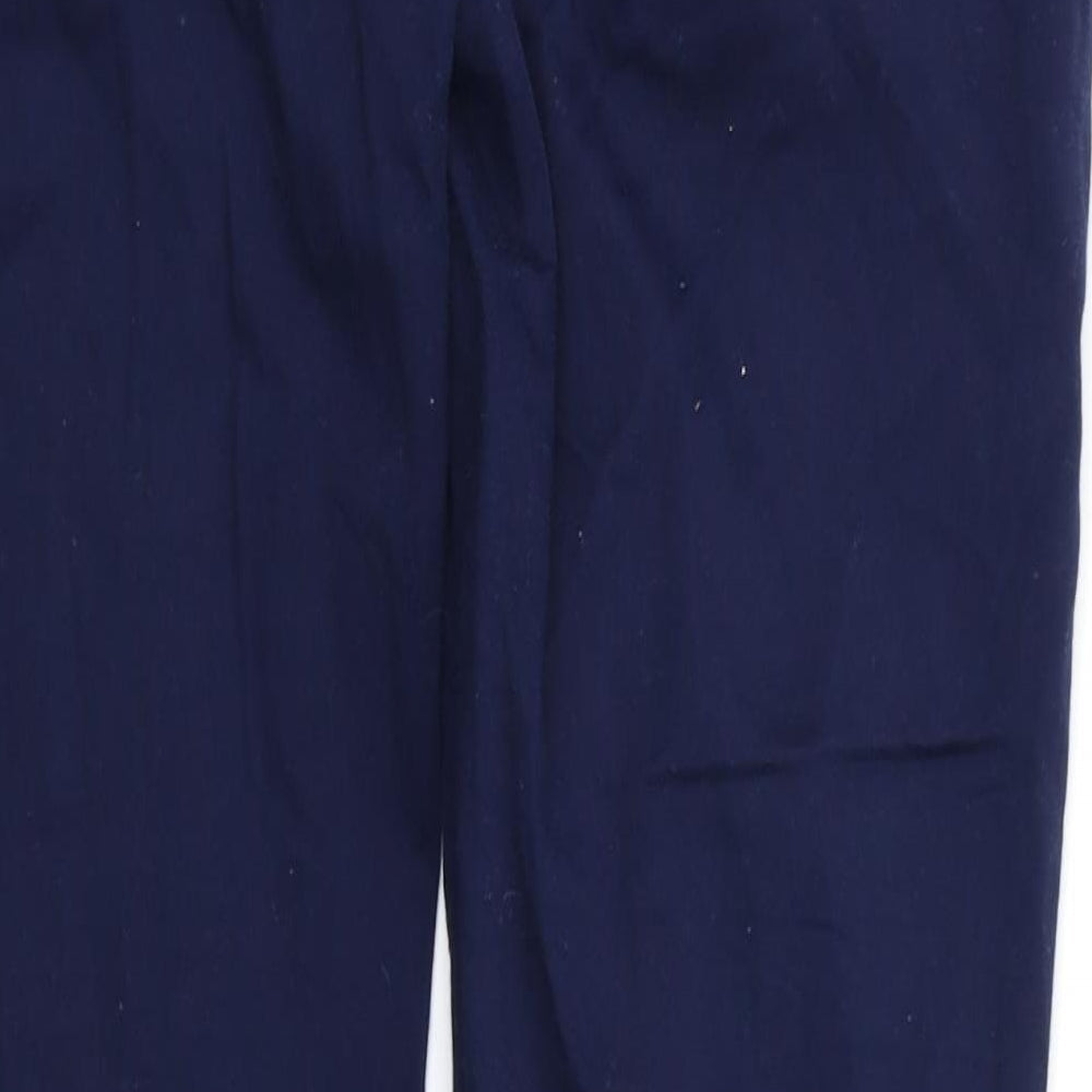 Primark Womens Blue Trousers Size 6 L26 in