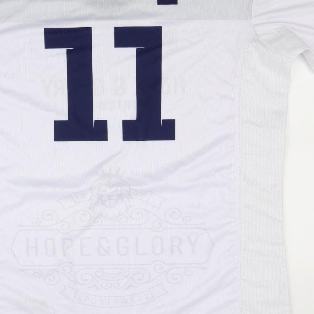 Hope & Glory Womens White Basic T-Shirt Size 2XL - Hull Fc ladies