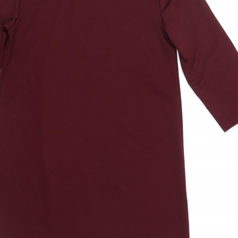 New Look Womens Purple A-Line Size 8
