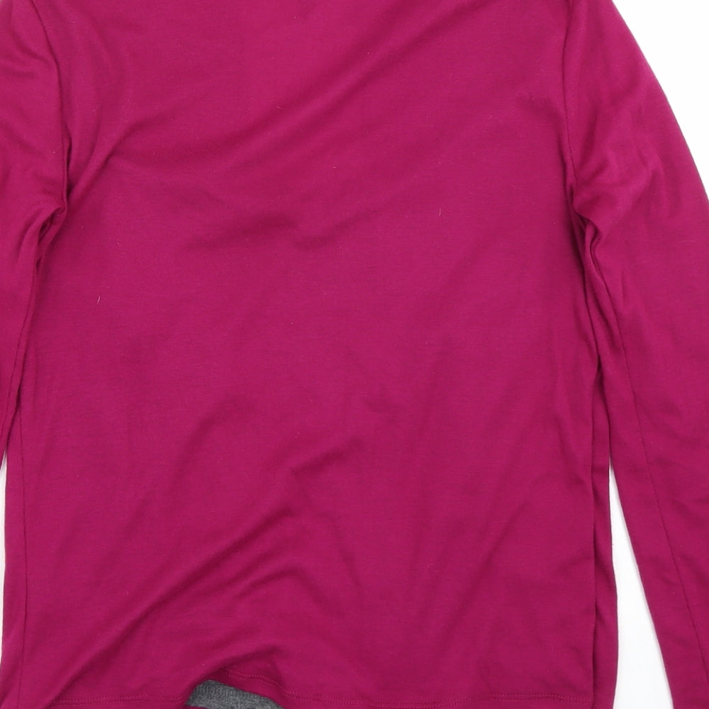 Marks & Spencer Womens Grey Basic T-Shirt Size 10