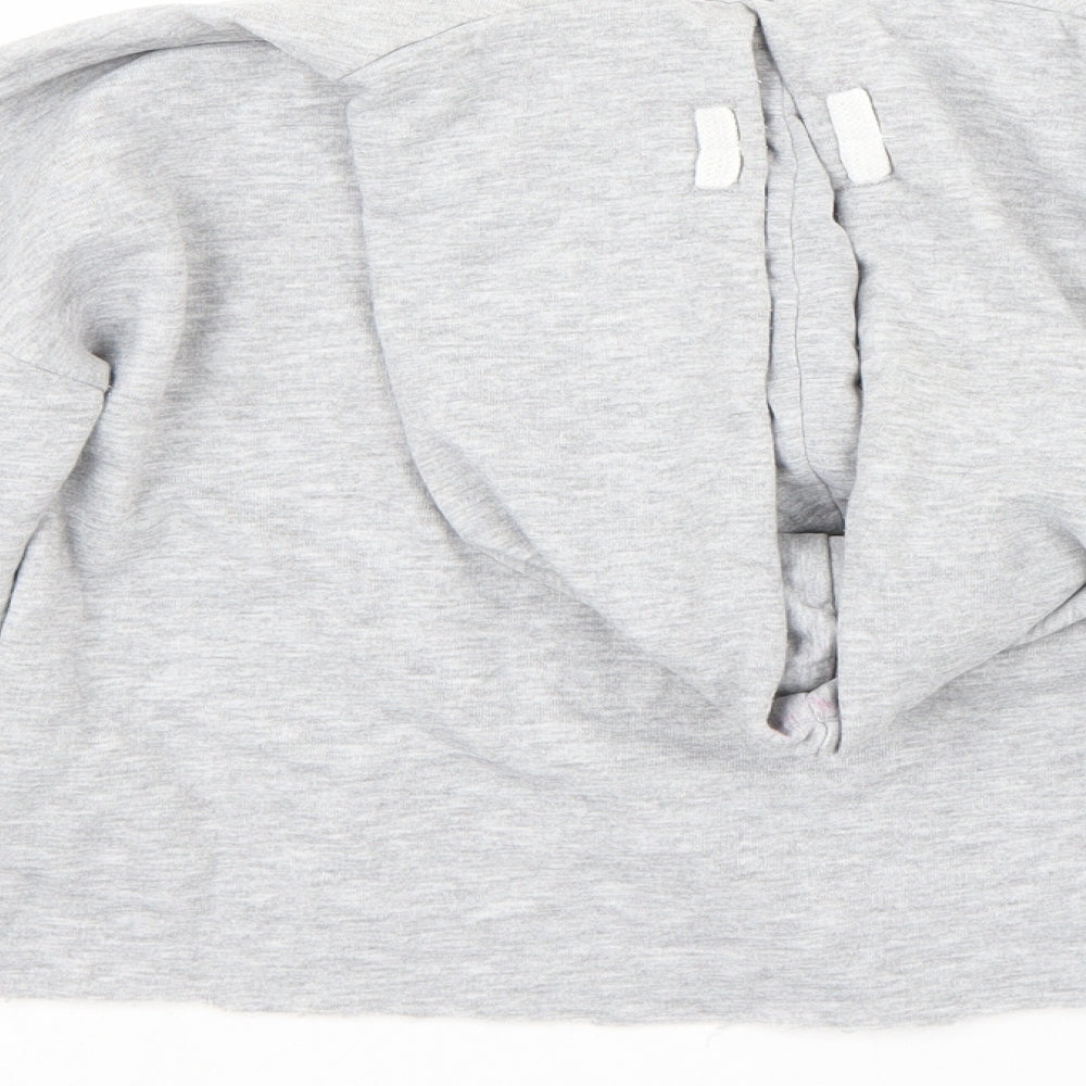 Candy Couture Womens Grey Pullover Jumper Size 14