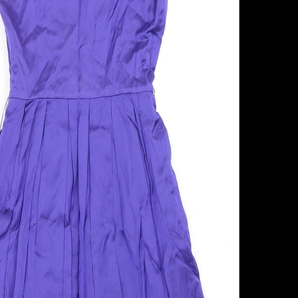 Coast Womens Purple Ball Gown Size 8