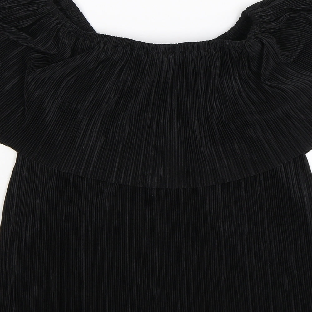 Primark Womens Black Basic T-Shirt Size 4