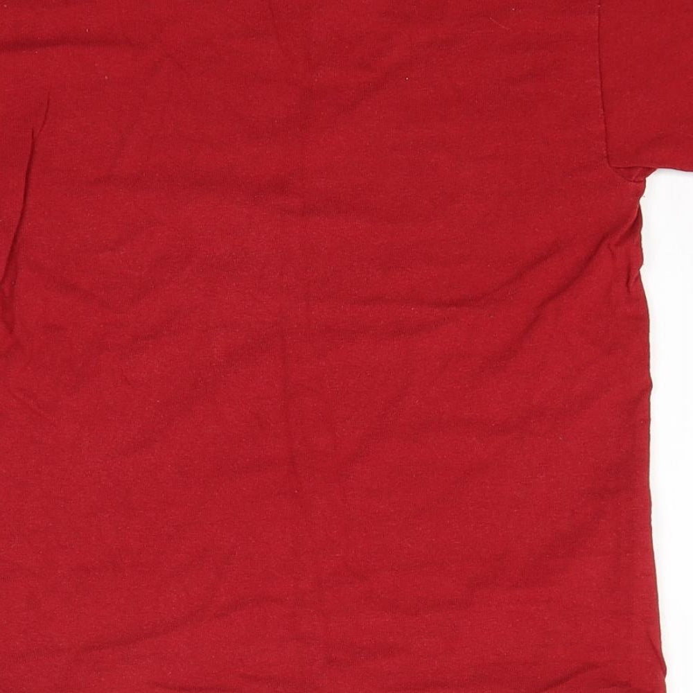 Delta Boys Red Basic T-Shirt Size 5-6 Years - Las Vegas
