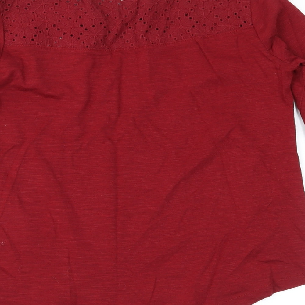 girls colllection Girls Red Basic Casual Size 4-5 Years