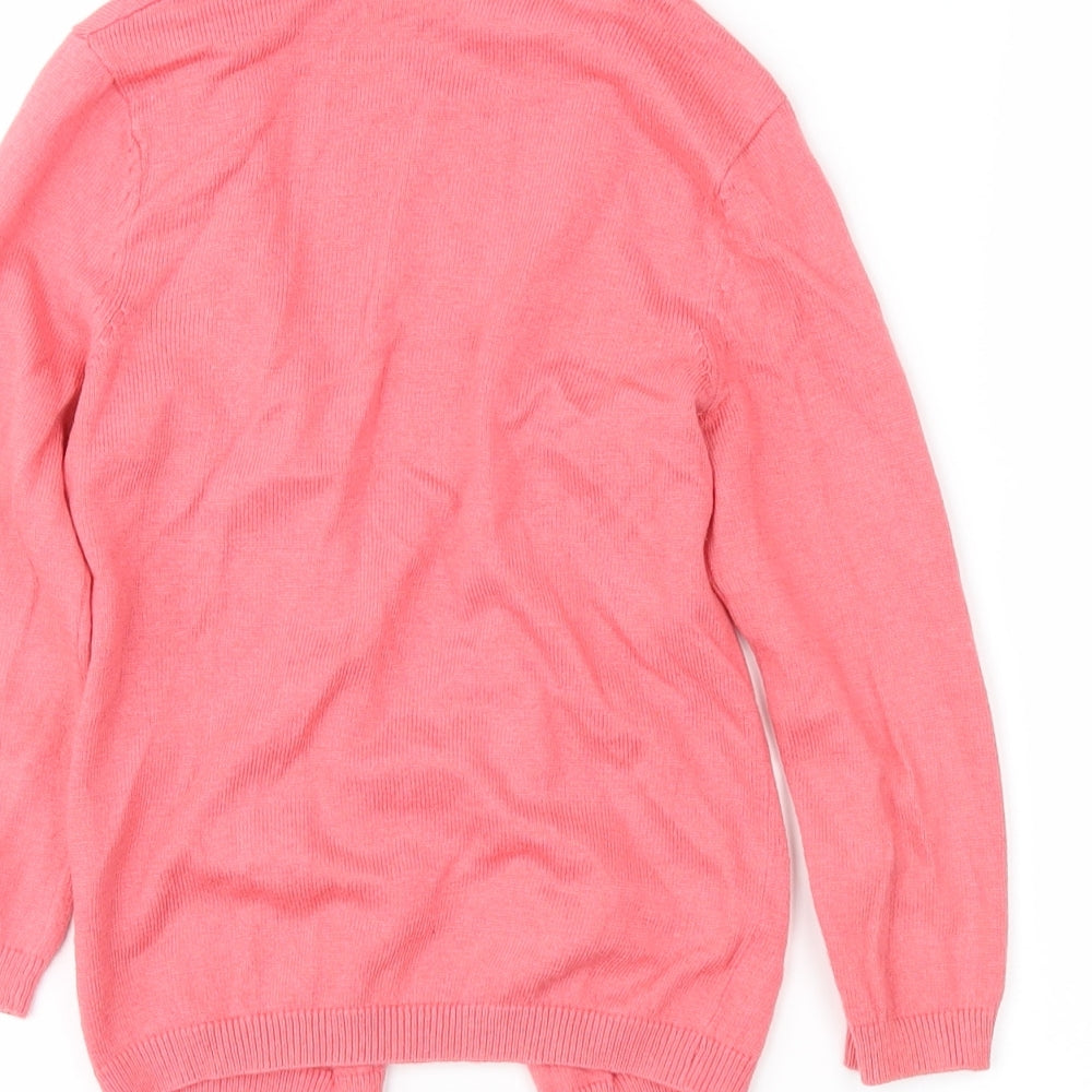 Nutmeg Girls Pink Wrap Jumper Size 4-5 Years