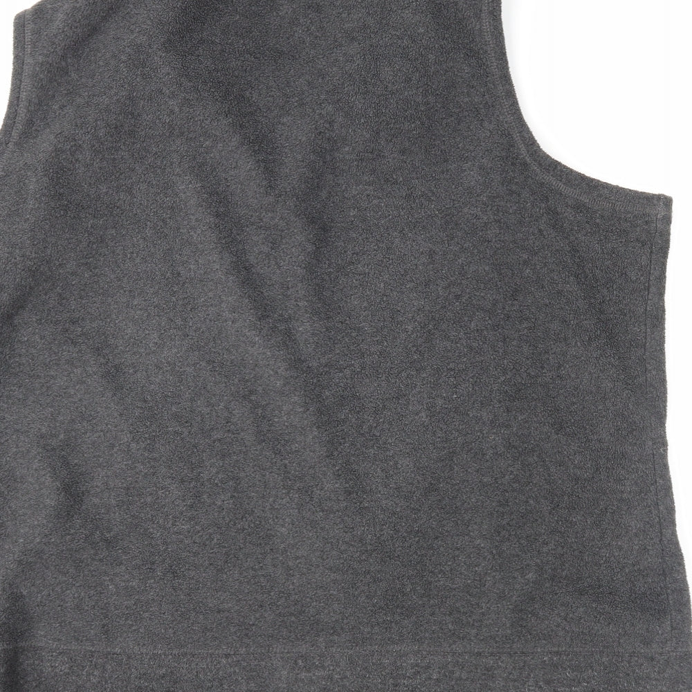 Bonmarché Womens Grey Full Zip Jumper Size XL