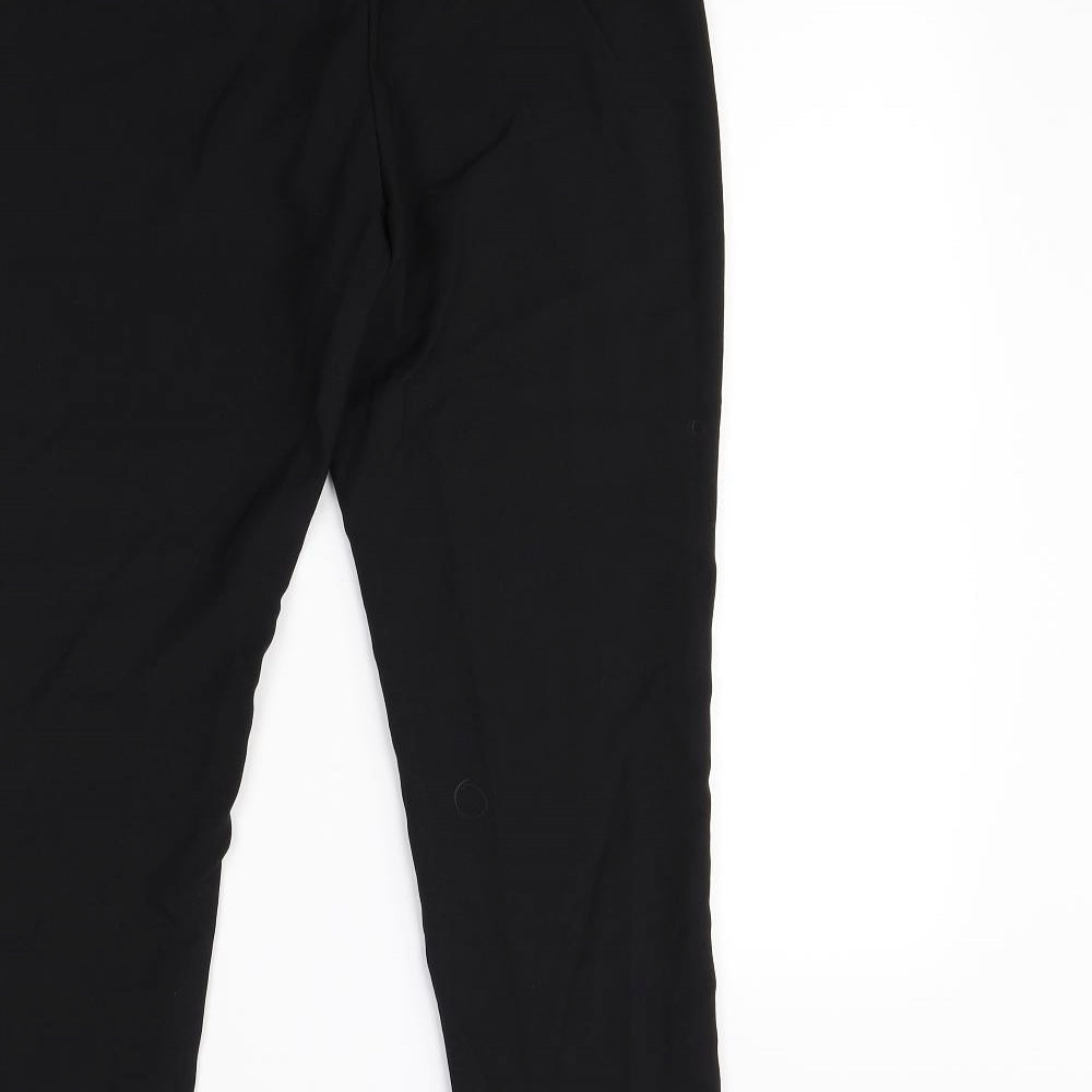 New Look Womens Black Dress Pants Trousers Size 8 L28 in