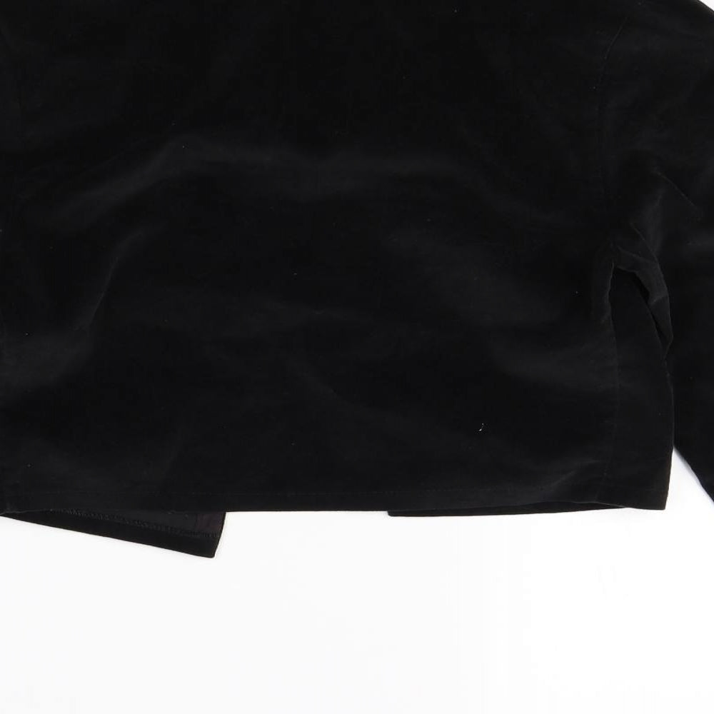 early warning Womens Black Jacket Size 10
