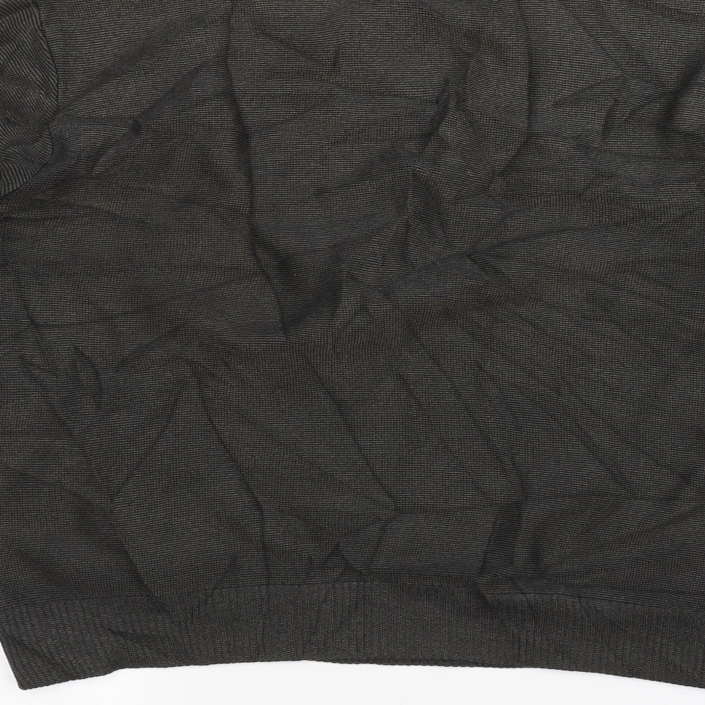 Marks and Spencer Mens Black Pullover Jumper Size M