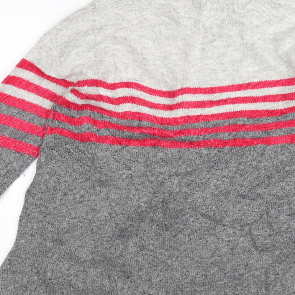 Marks and Spencer Womens Grey Pullover Jumper Size S
