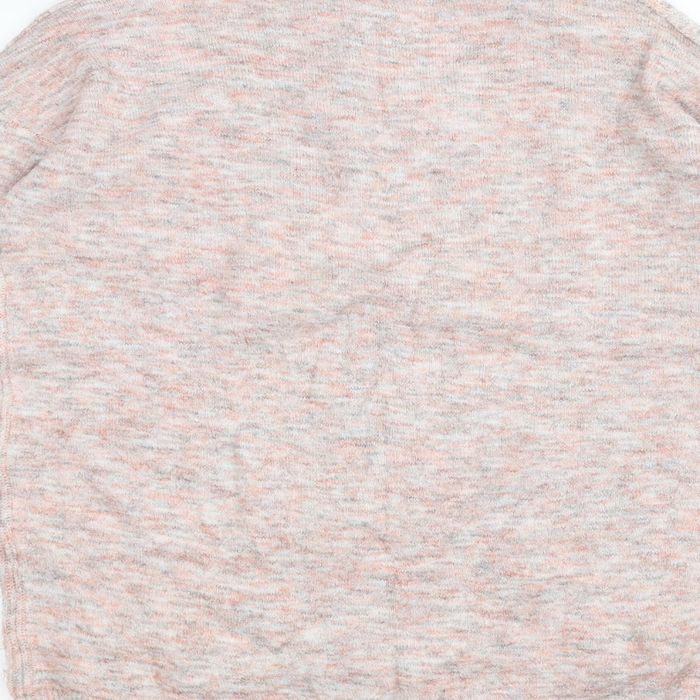 Nutmeg Womens Pink Pullover Jumper Size 14