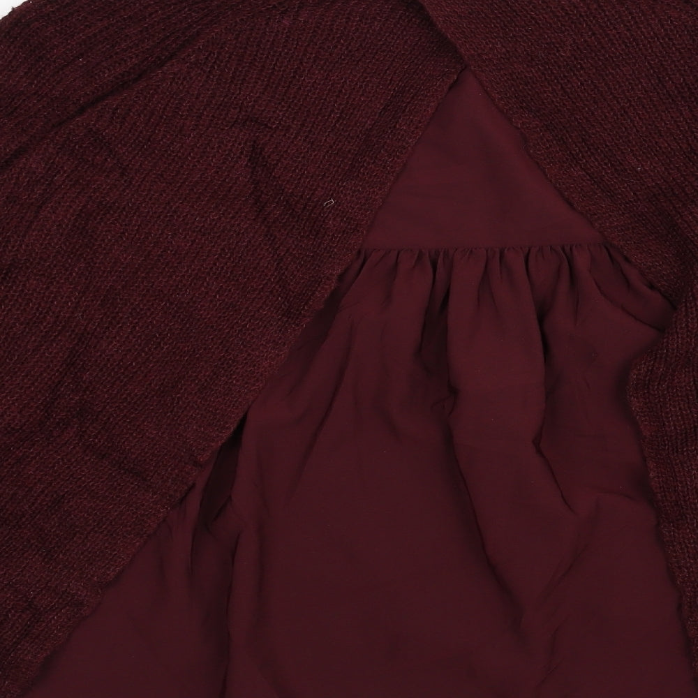 Marks & Spencer Womens Red Pullover Jumper Size 14