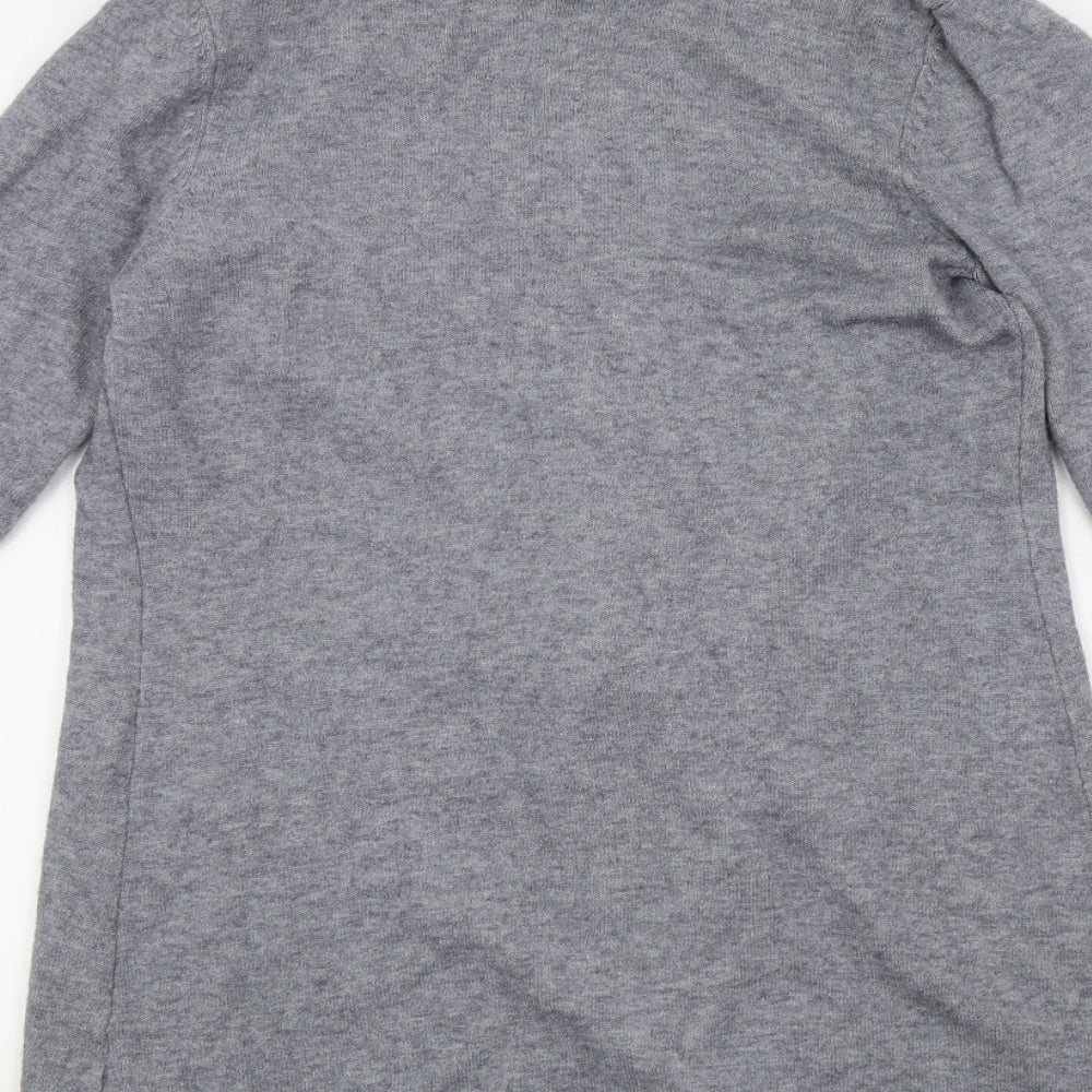 Betty Barclay Womens Grey Cardigan Jumper Size 10 - Open front