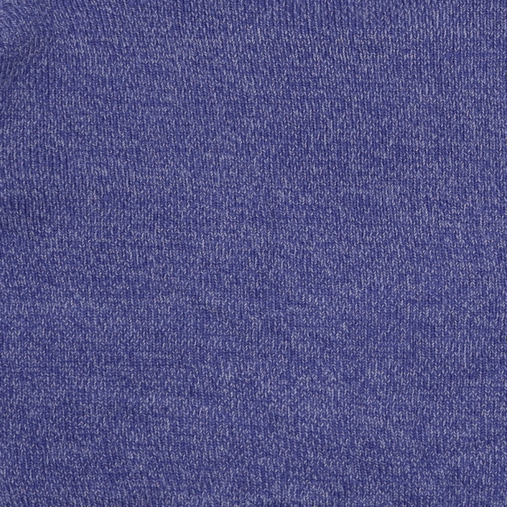 isle Womens Blue Pullover Jumper Size M