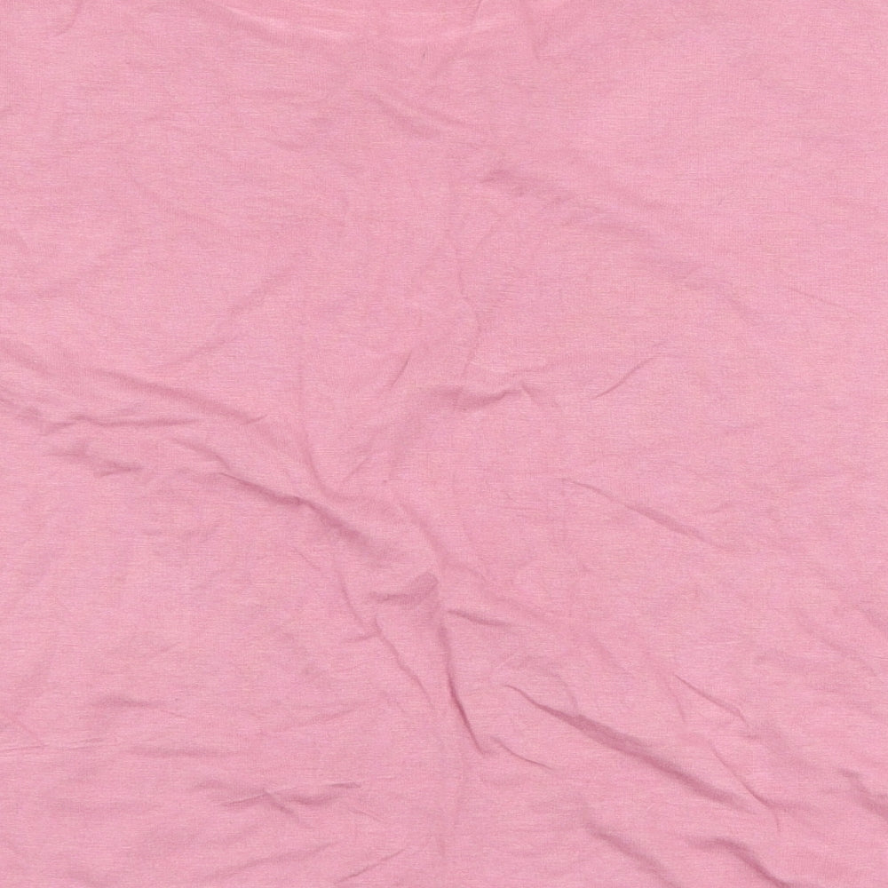 New Look Womens Pink Top Pyjama Top Size M - Mon Cheri
