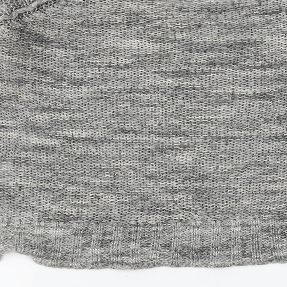 Papaya Womens Grey Pullover Jumper Size M