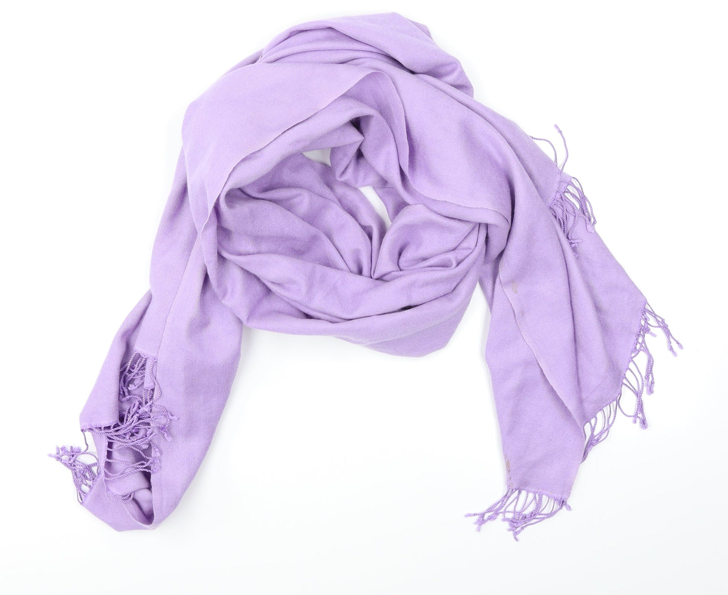 Preworn Womens Purple Scarf