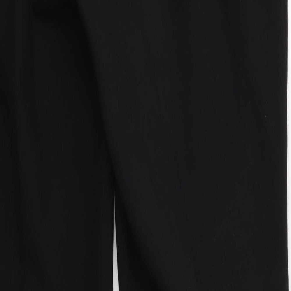 George Womens Black Trousers Size 8 L30 in