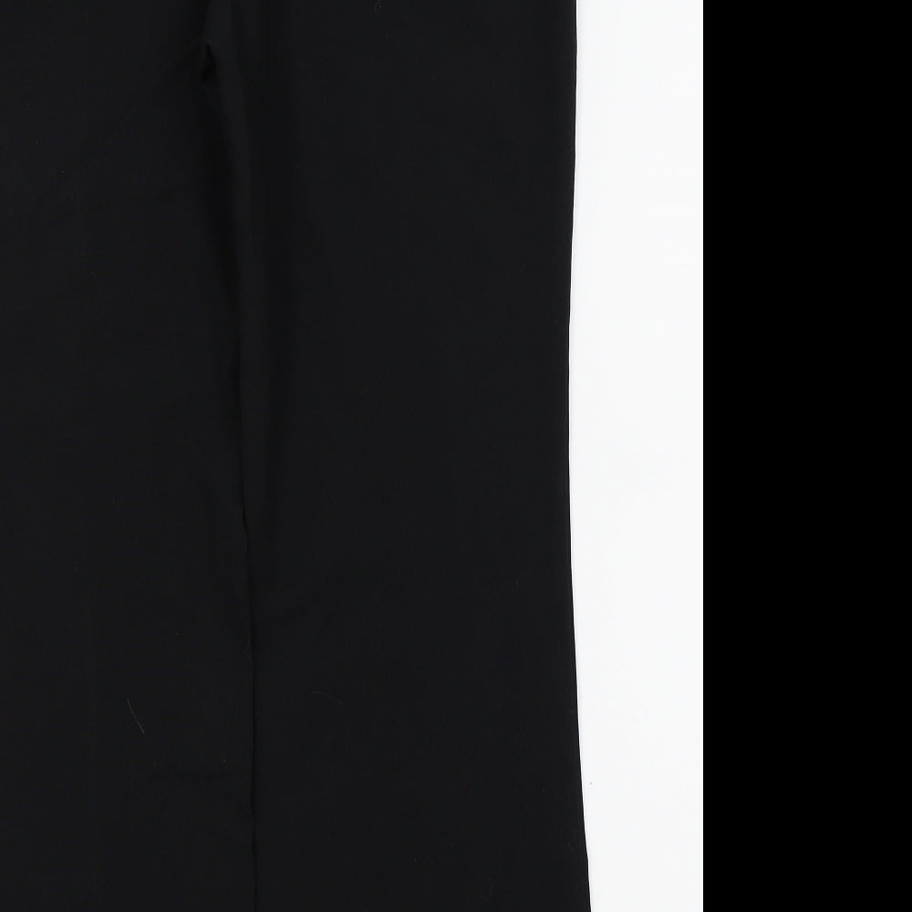 Marks & Spencer Womens Black Trousers Size 10 L25 in