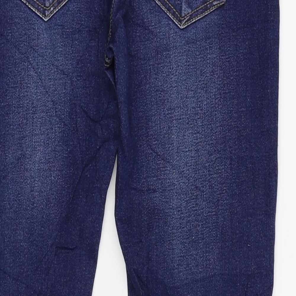 RESERVED Girls Blue Ikat Skinny Jeans Size 11 Years