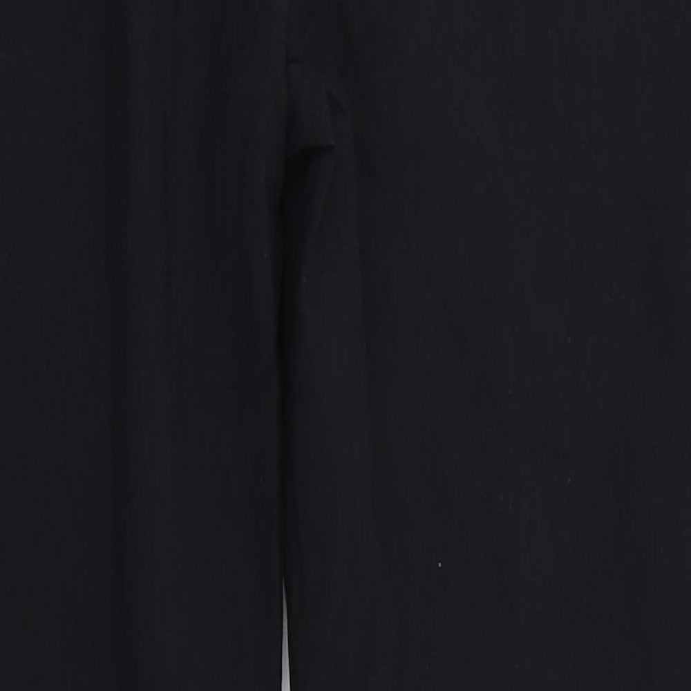 Freesia Womens Black Trousers Size S L23 in