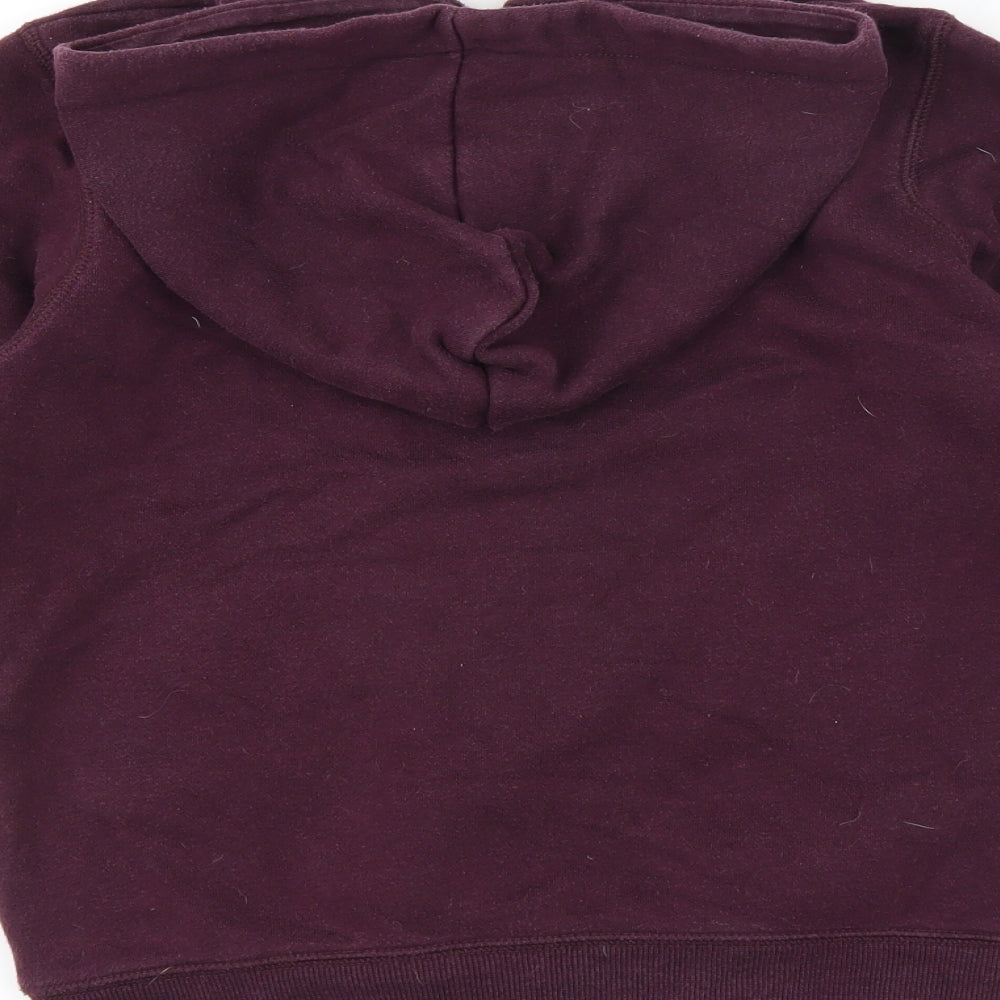 Matalan Boys Purple Full Zip Hoodie Size 8-9 Years