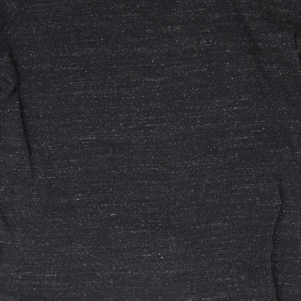 Loom Womens Grey Knit Pullover Jumper Size M