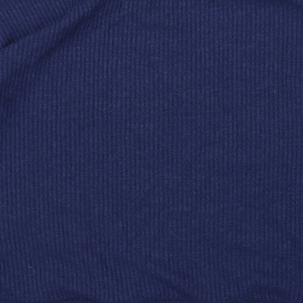 Chelsea Peers Mens Blue Knit Pullover Jumper Size S