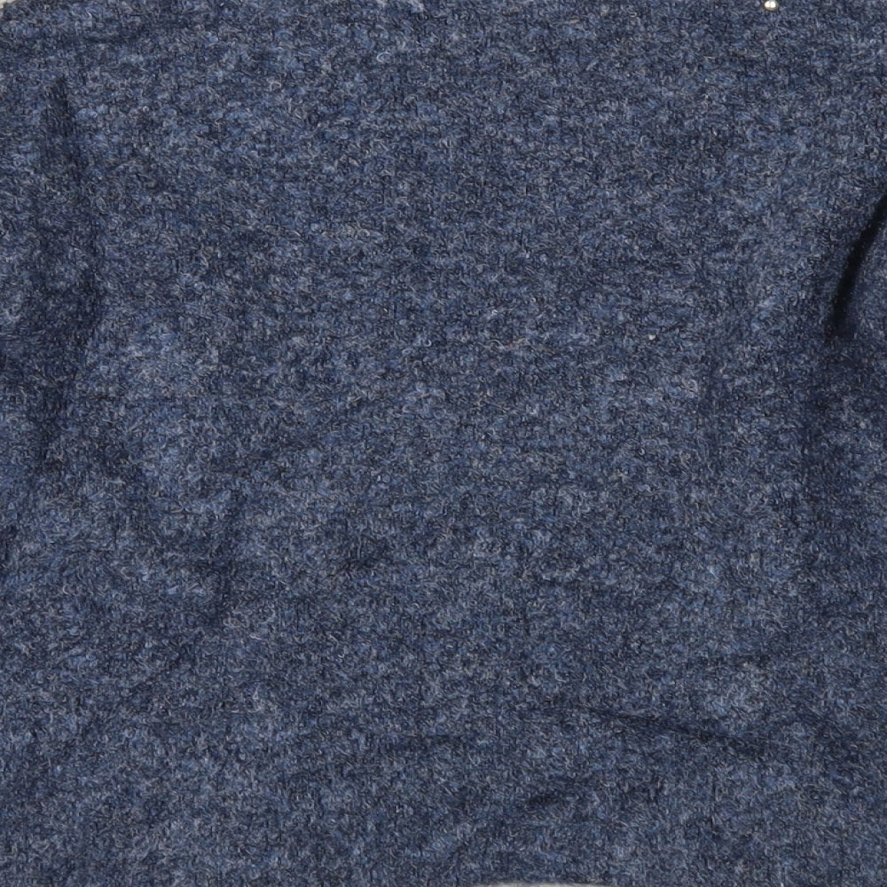 Marks & Spencer Womens Grey Knit Pullover Jumper Size S