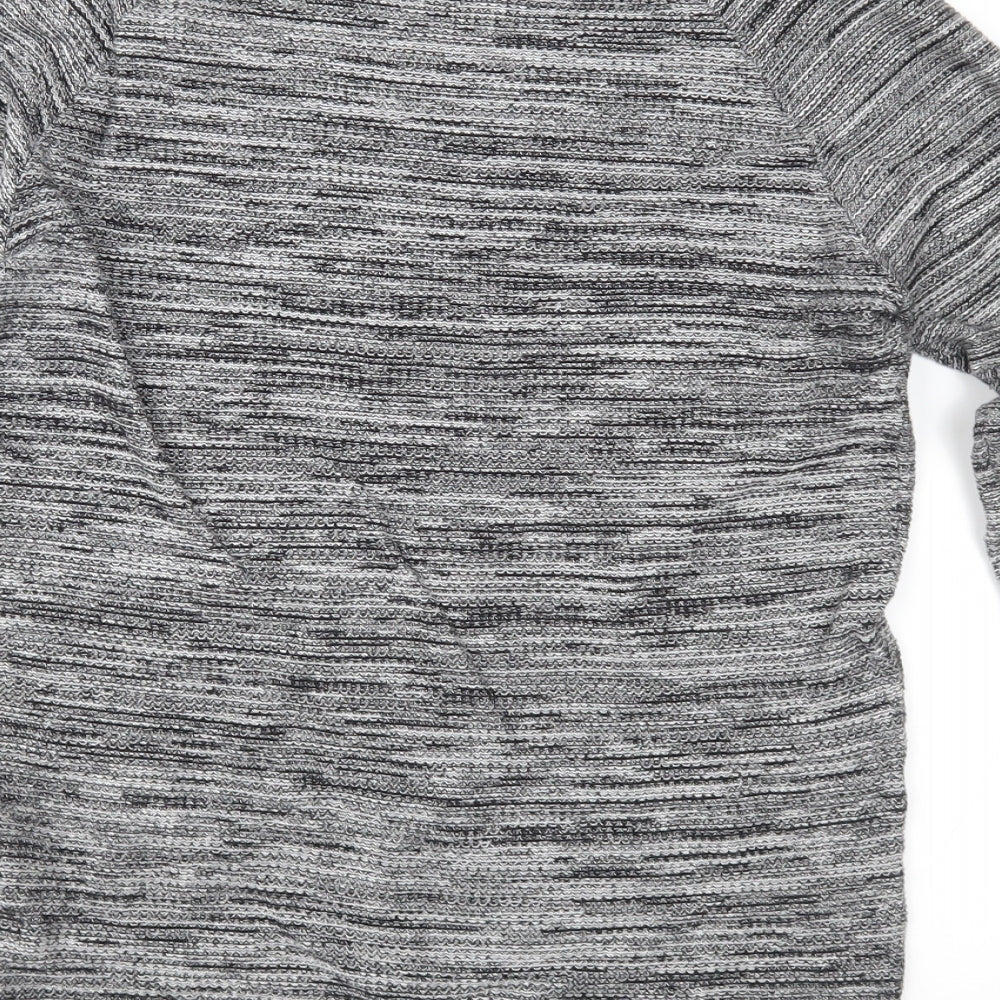 rimark Mens Grey Knit Pullover Jumper Size S