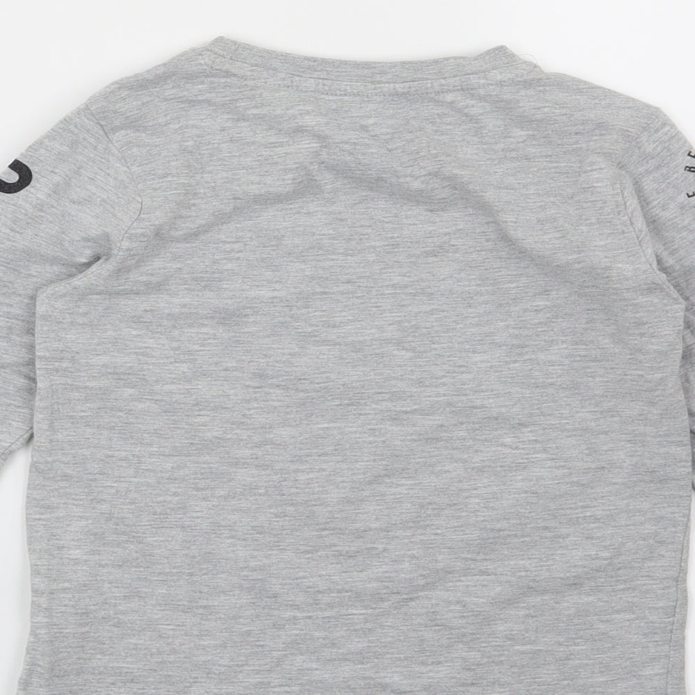 Blue Zoo Boys Grey Basic T-Shirt Size 4-5 Years - Game on-Next Level Complete
