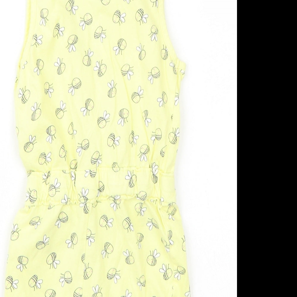 Young Dimension Girls Yellow Playsuit One-Piece Size 2 Years
