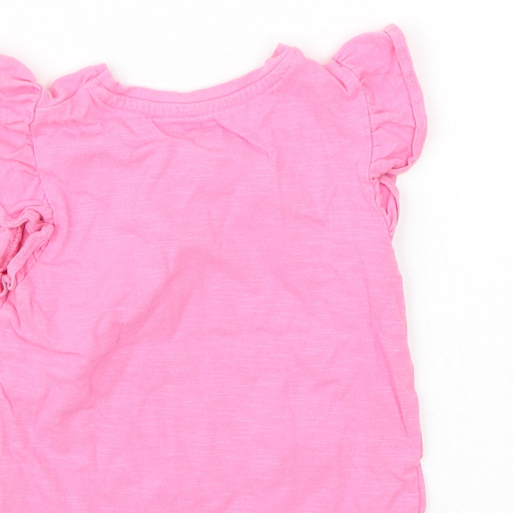 Very Girls Pink Basic T-Shirt Size 18-24 Months