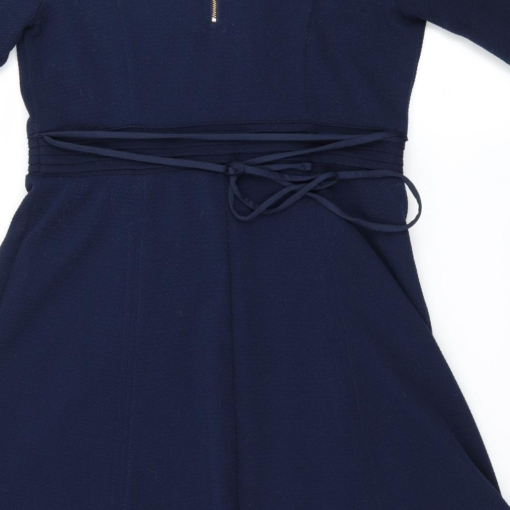Motherhood Womens Blue Jersey A-Line Size M