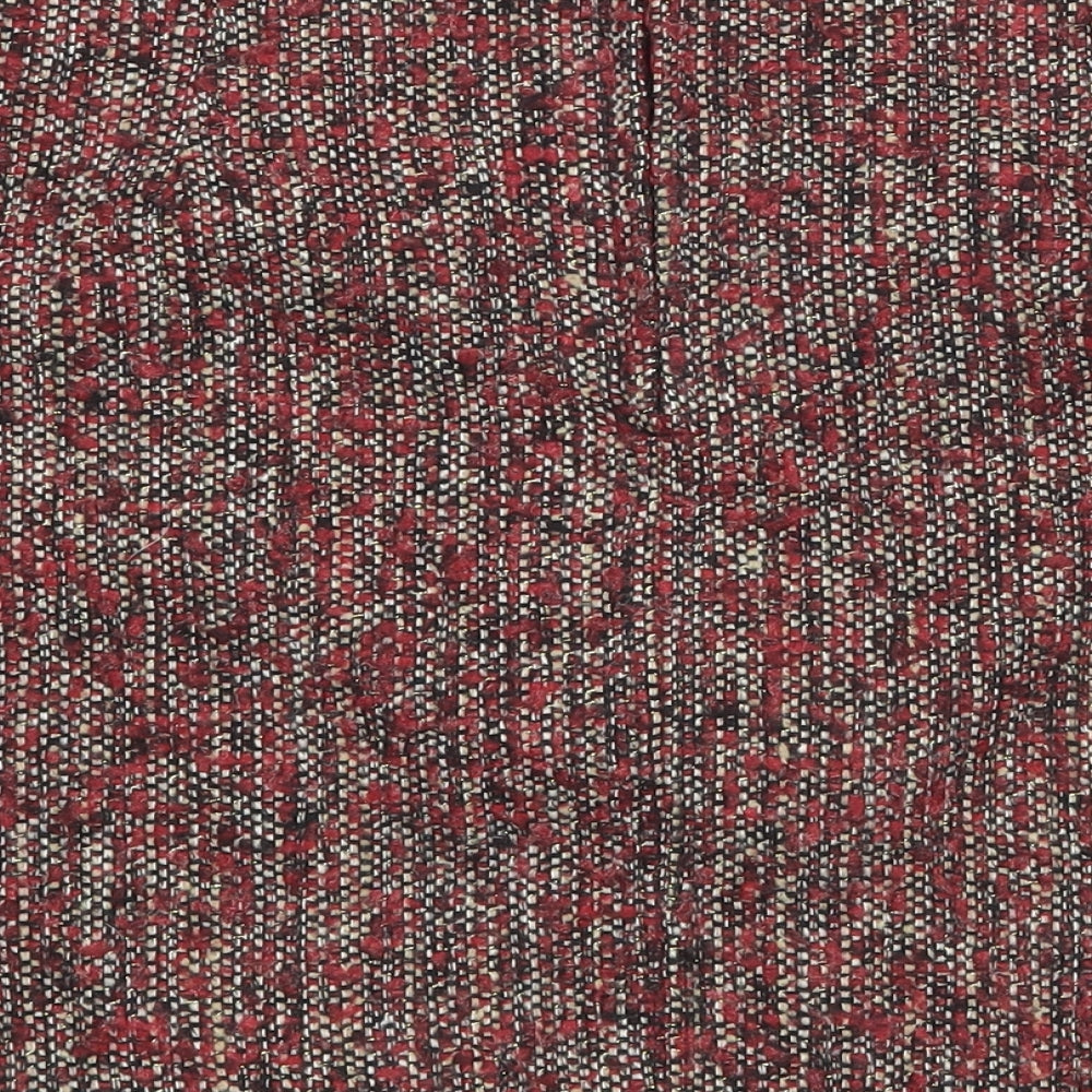 Preowrn Womens Red Rayon A-Line Skirt Size 30 in