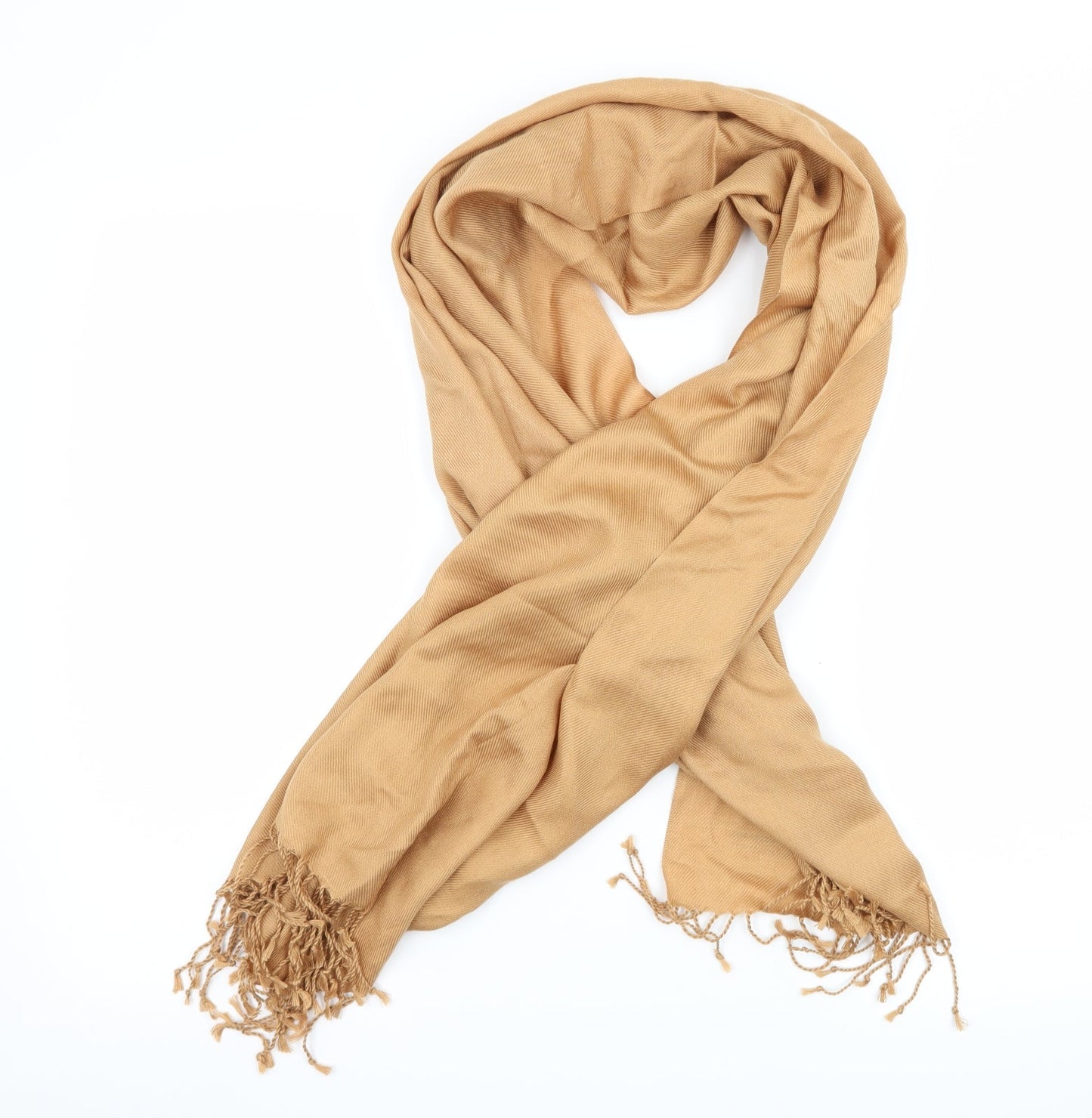 Pashmina Womens Beige Scarf