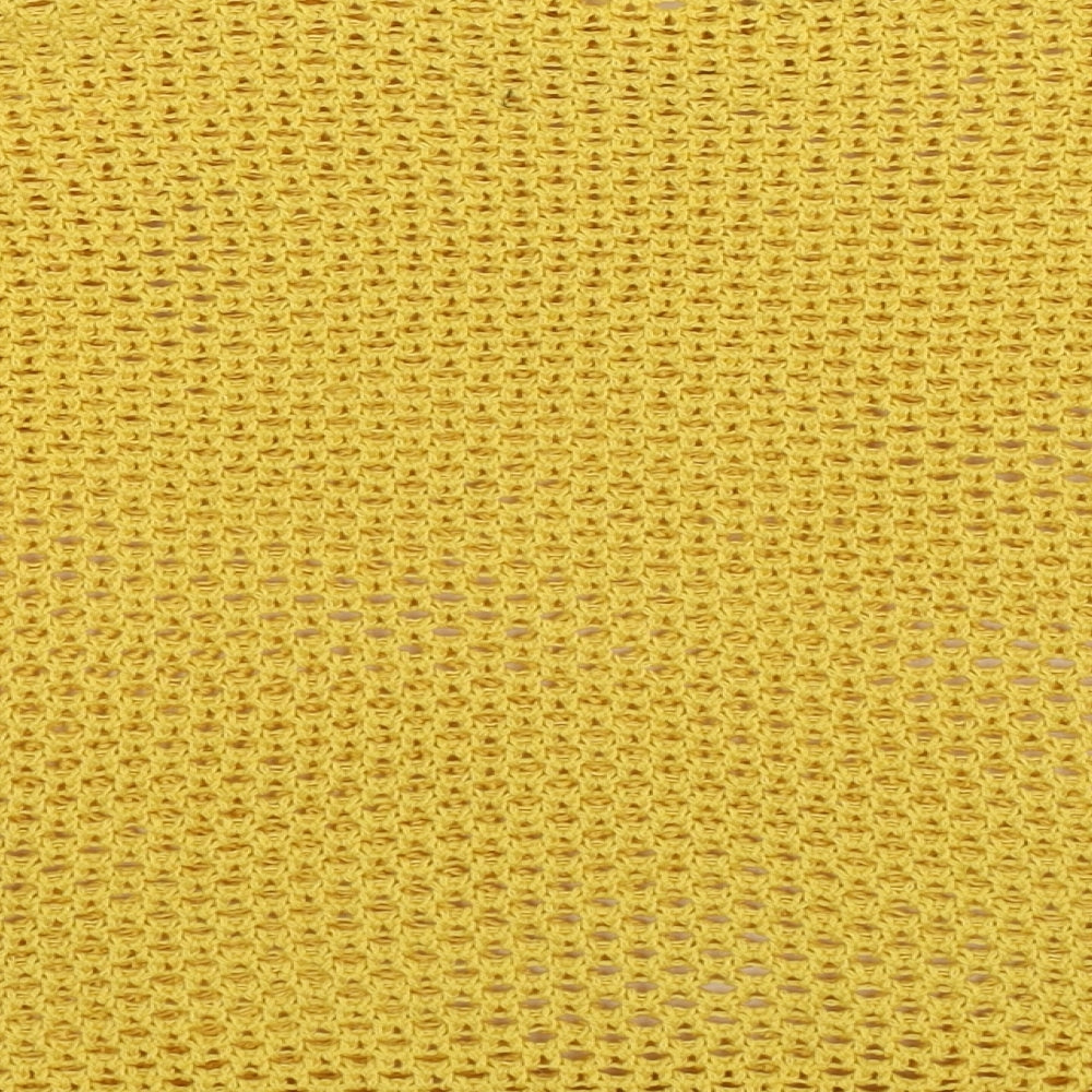 Peacocks Womens Yellow Knit Pullover Jumper Size S