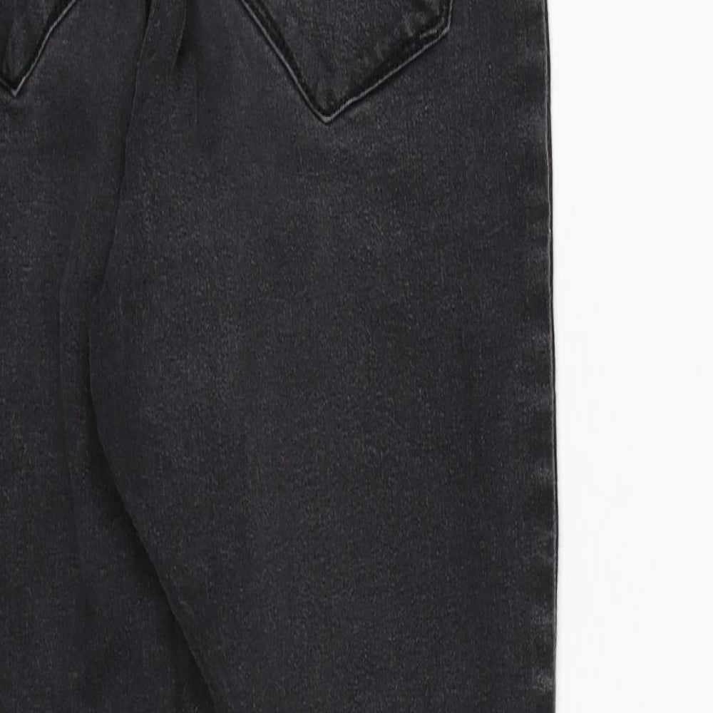 Denim CO. Womens Black Denim Skinny Jeans Size 8 L25 in