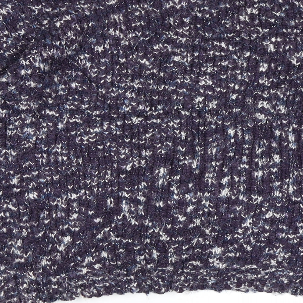 TU Womens Blue Knit Pullover Jumper Size 14