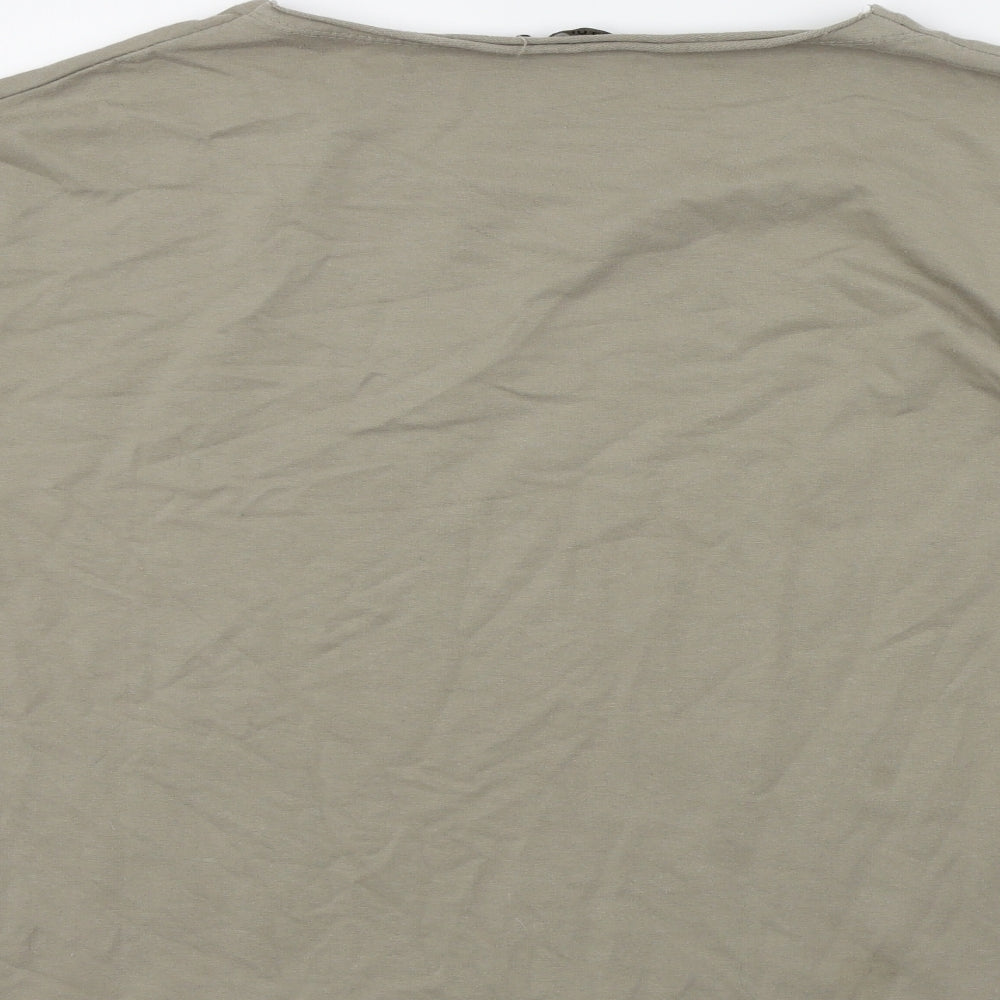 Studio Womens Grey Pullover Jumper Size M