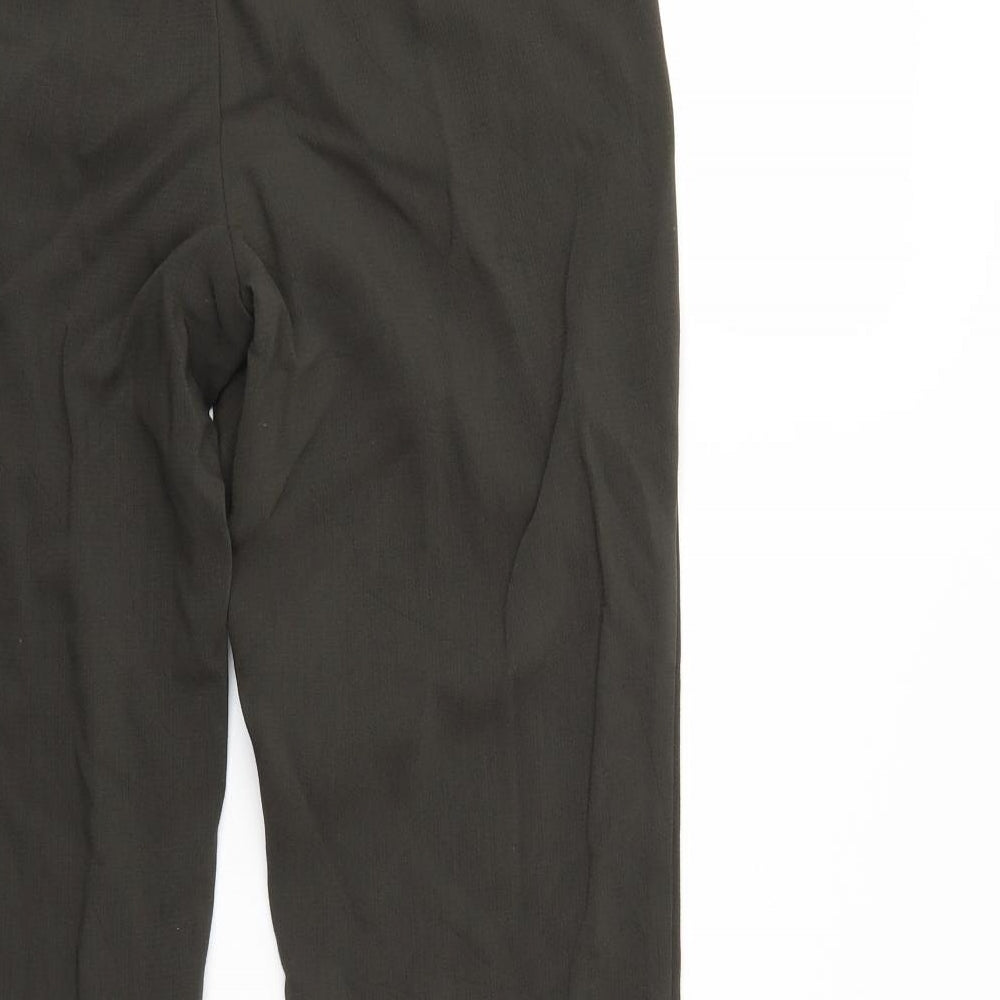 F&F Womens Green Trousers Size 8 L24 in