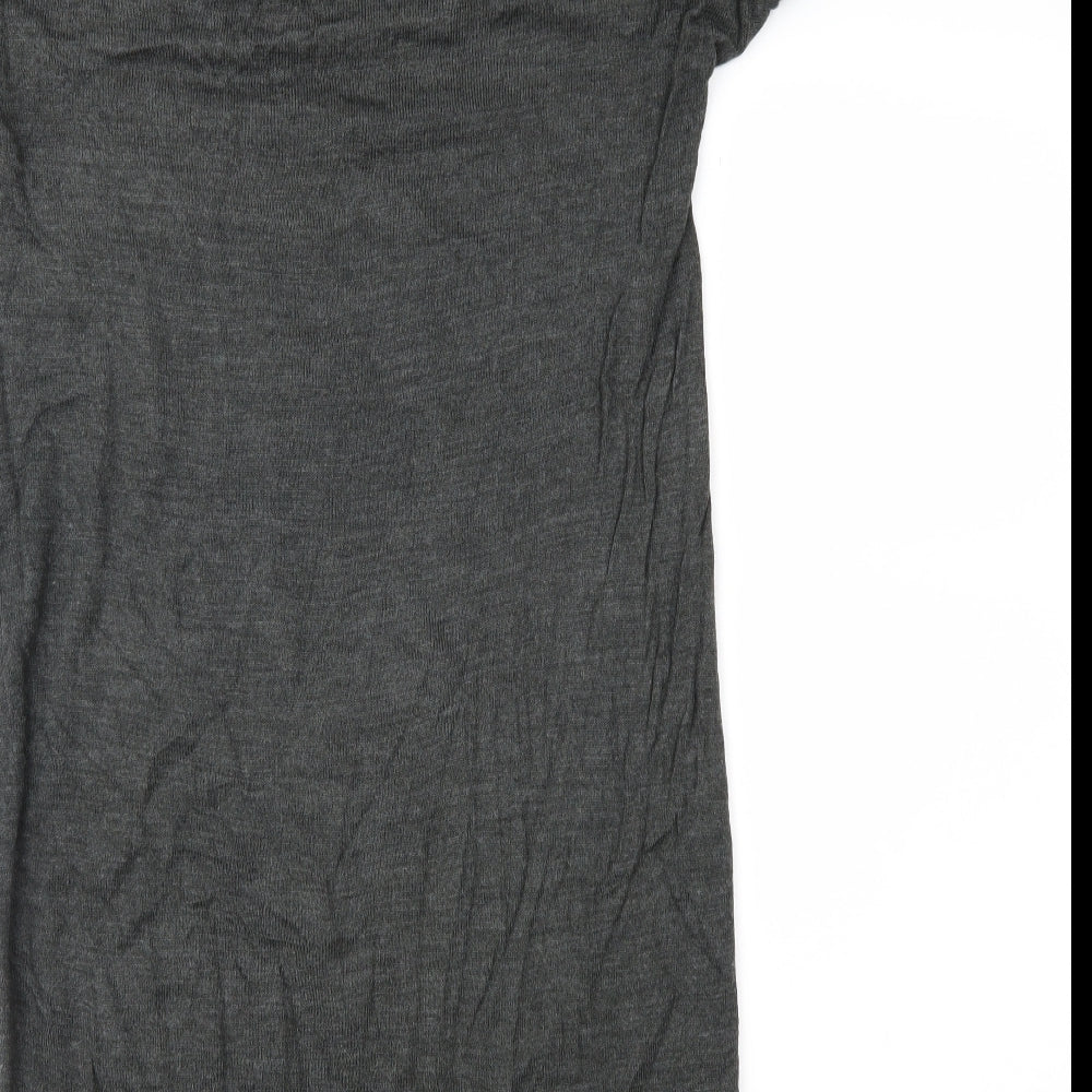 Debenhams Womens Grey Tunic Jumper Size 12