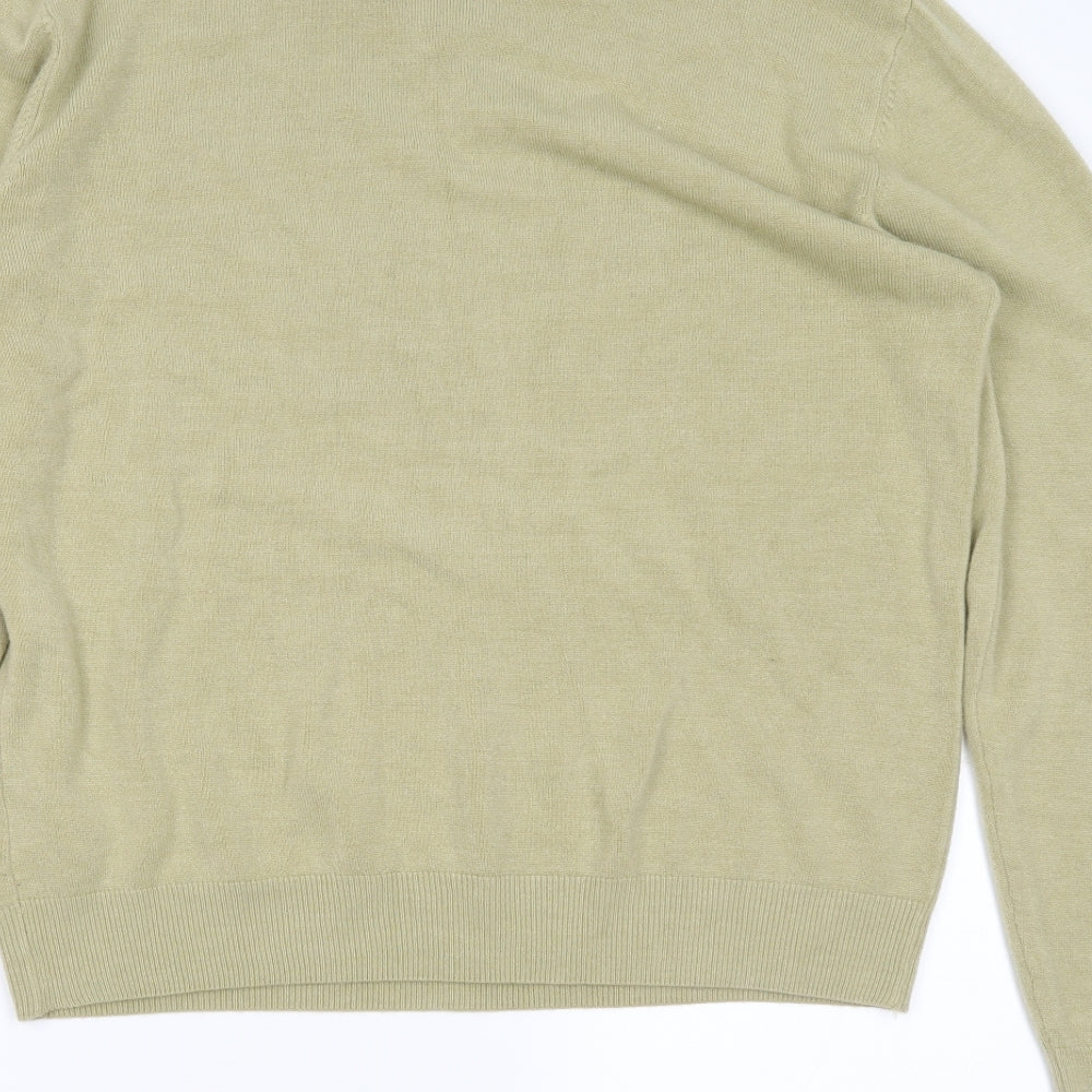 Kingston Womens Green Pullover Jumper Size L