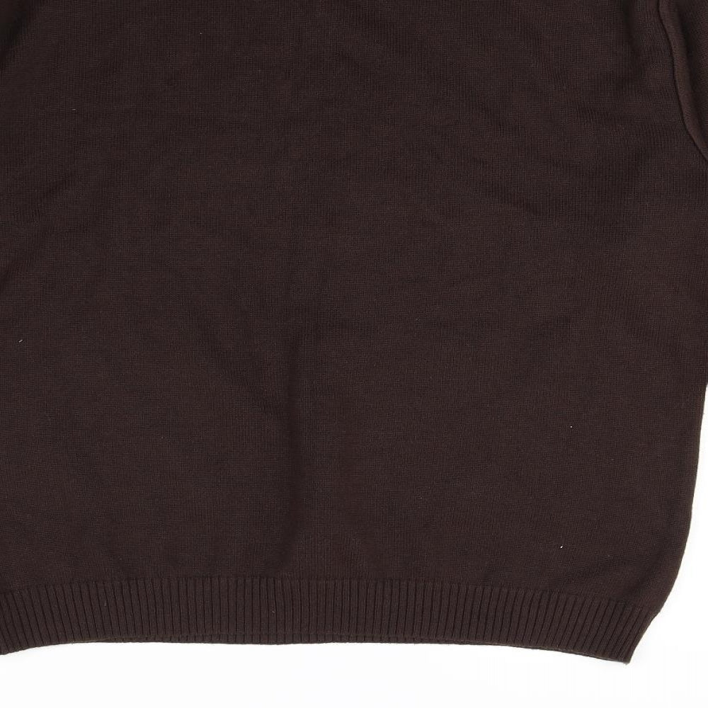Greenwood Mens Brown Pullover Jumper Size M