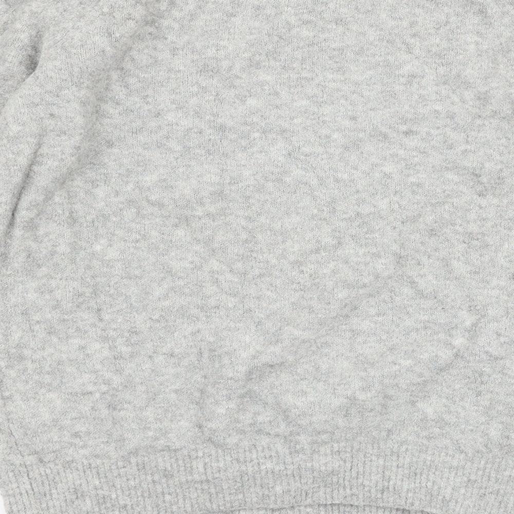 H&M Womens Grey Pullover Jumper Size S