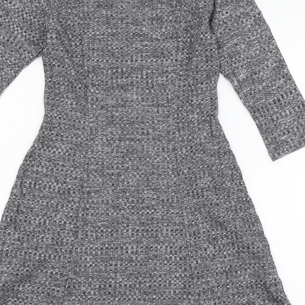 Peacocks Womens Grey Pullover Jumper Size 8
