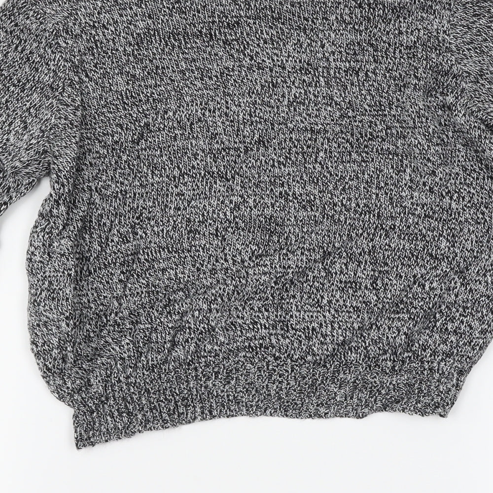 H&M Womens Black Pullover Jumper Size XS